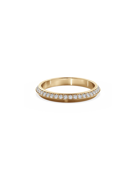 Diamond Knife Edge Ring