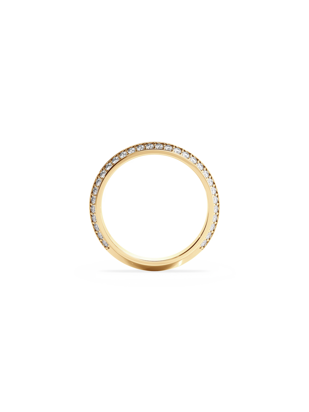 Diamond Knife Edge Ring - View 