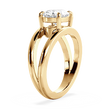 Radiant Signature Double Band Ring