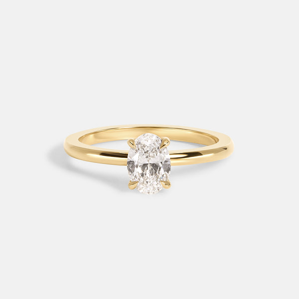 0.67ct Oval Ceremonial Solitaire