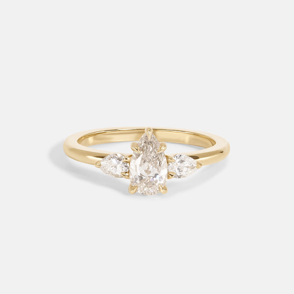 0.67ct Pear Champagne Amira