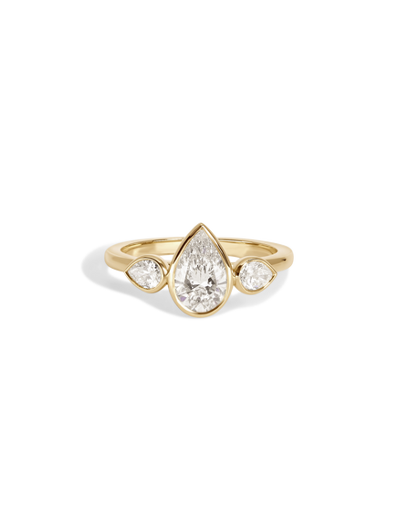 1.01ct Pear Bezel Amira