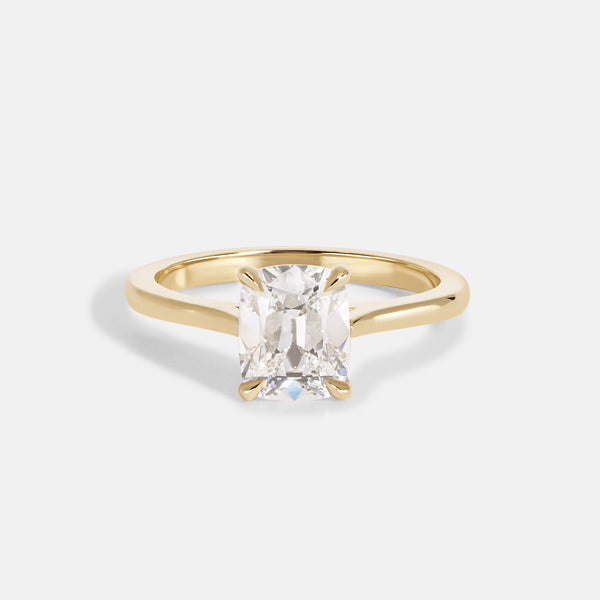 1.52ct Elongated Cushion Classic Solitaire