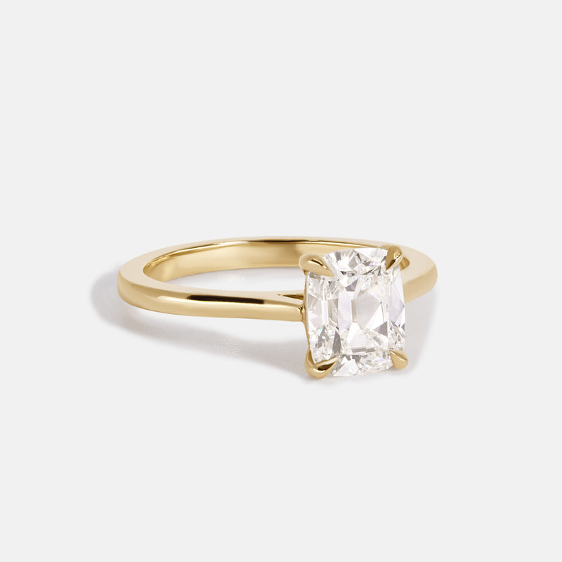 1.52ct Elongated Cushion Classic Solitaire