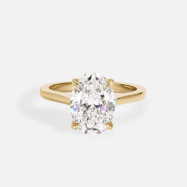 2.92ct Oval Classic Solitaire