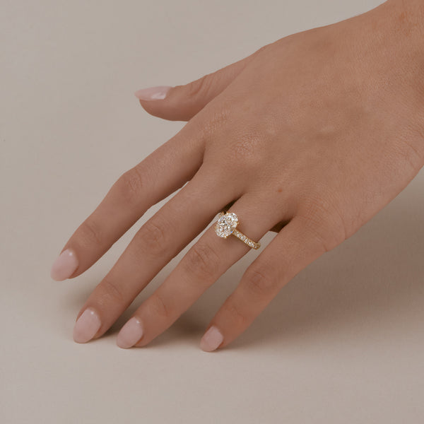 2.09ct Oval Classic Solitaire