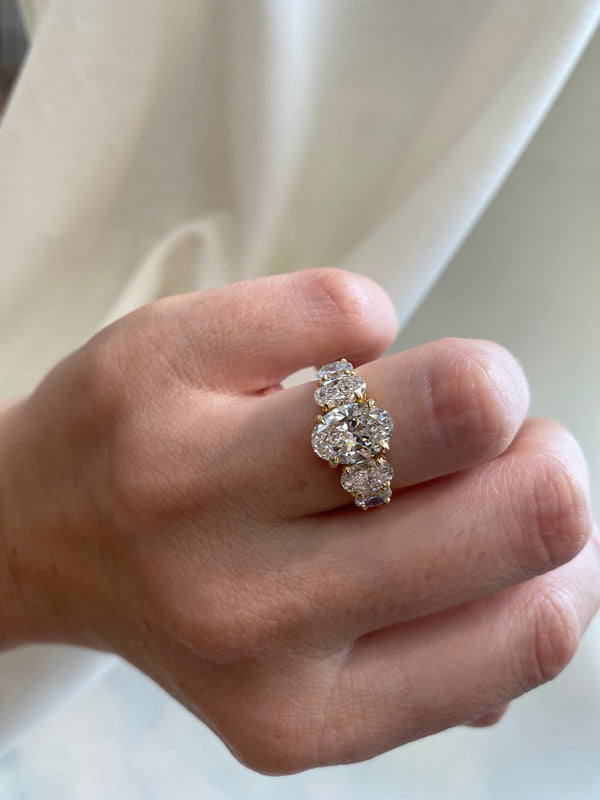 Five-Stone Engagement Rings