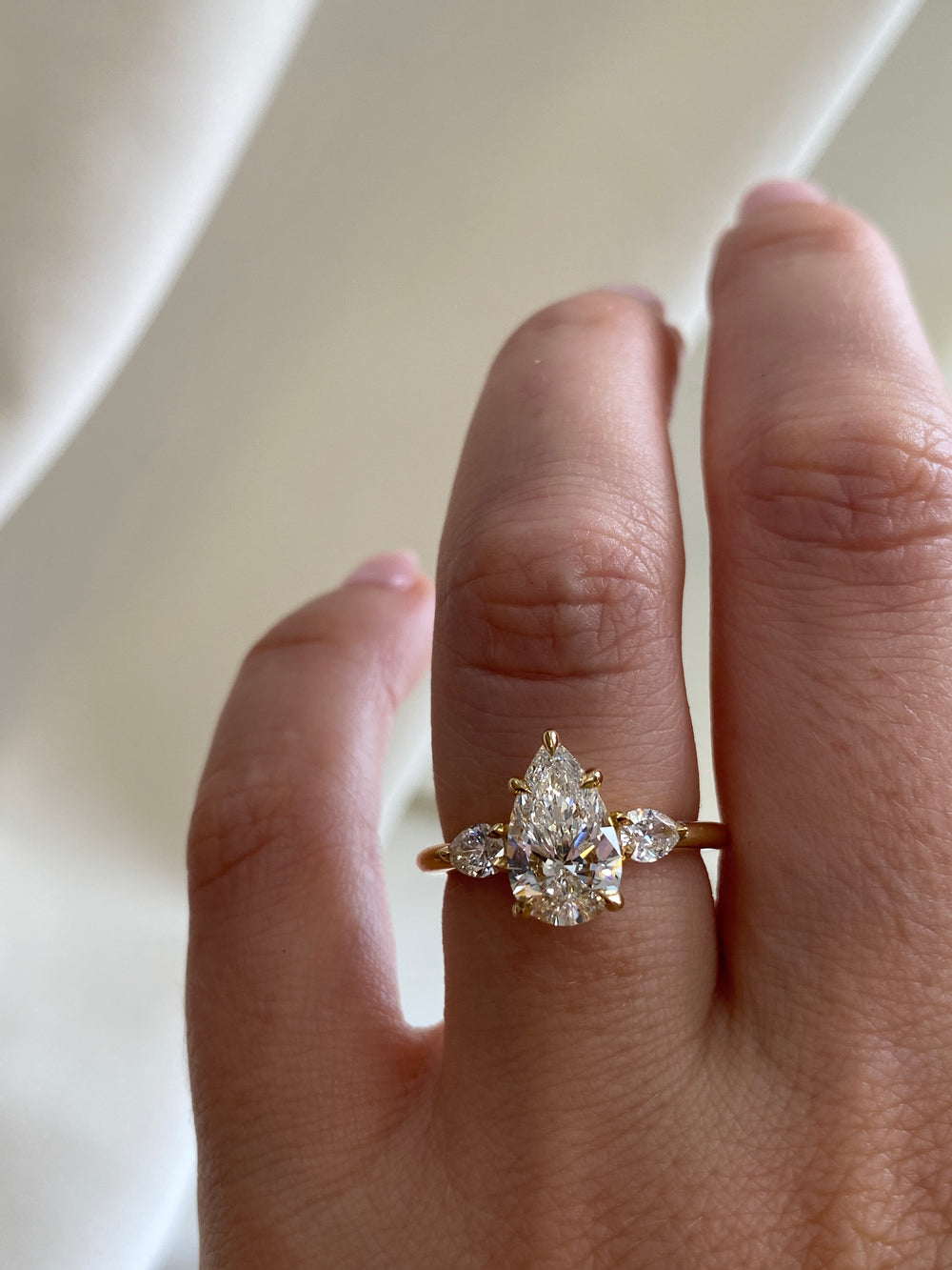 1.61ct Pear Amira Ring - View 