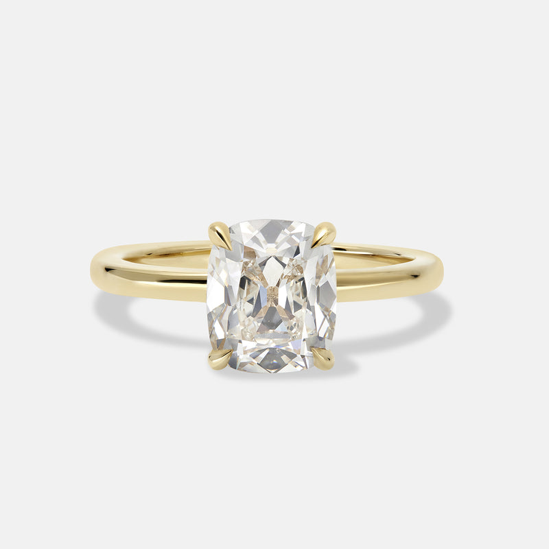 2.08ct Elongated Cushion Ceremonial Solitaire