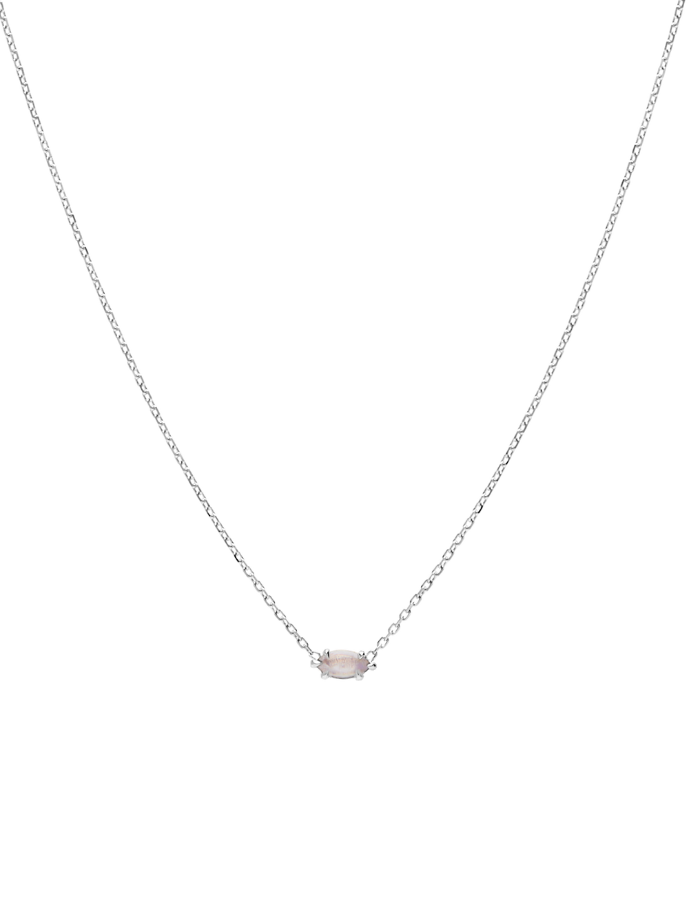 Birthstone Marquise Necklace - View 