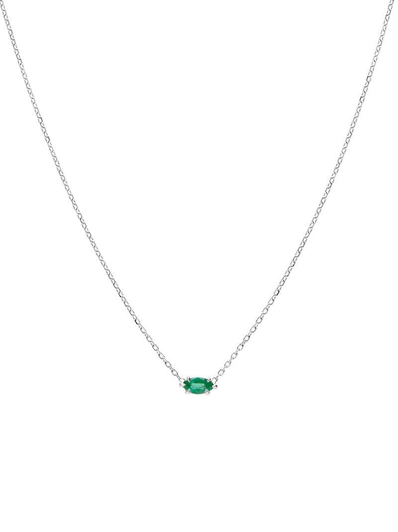 Birthstone Marquise Necklace