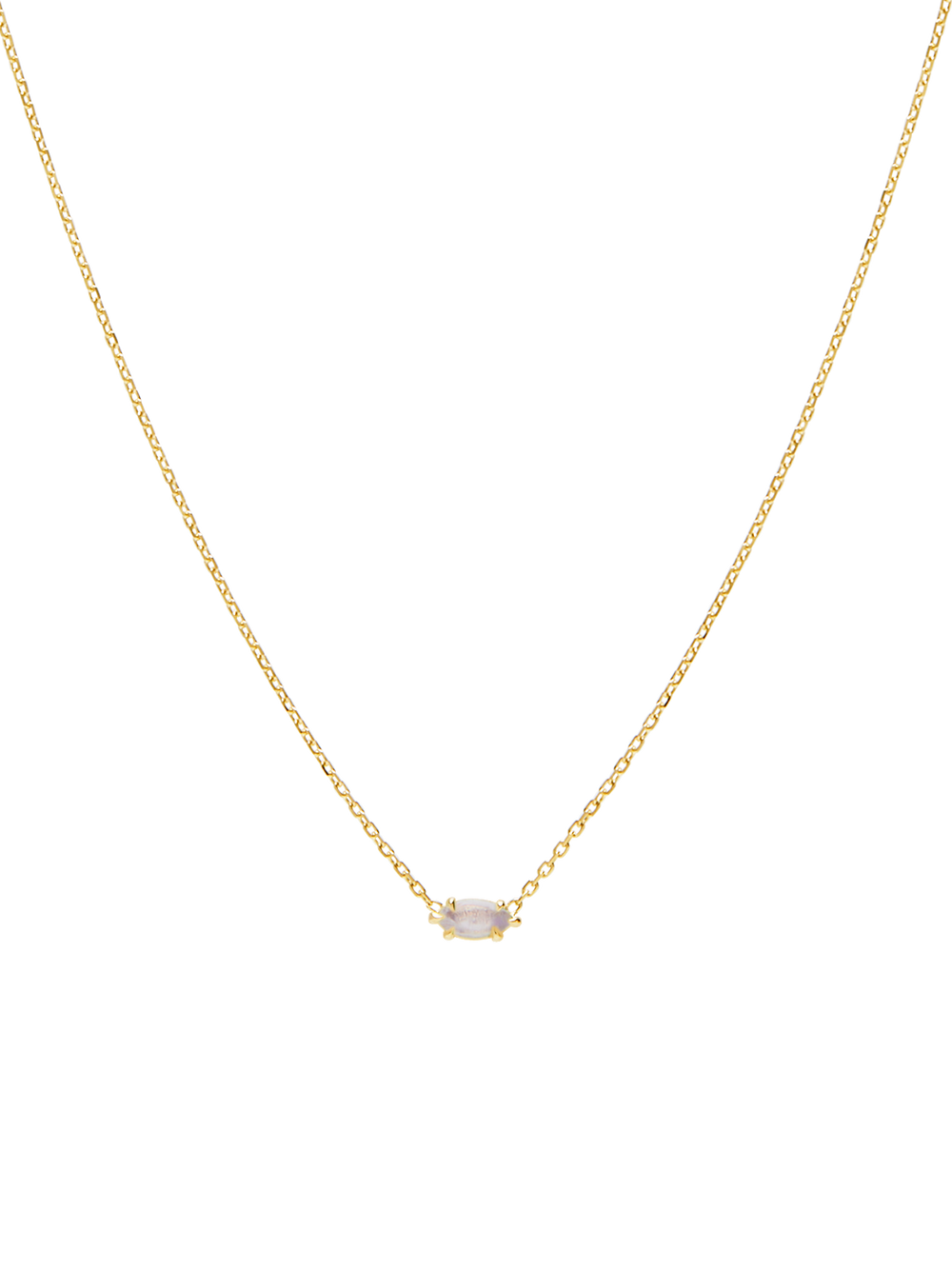 Birthstone Marquise Necklace - View 