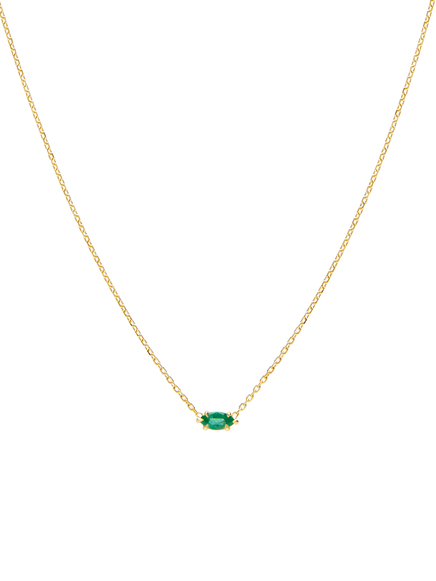 Birthstone Marquise Necklace