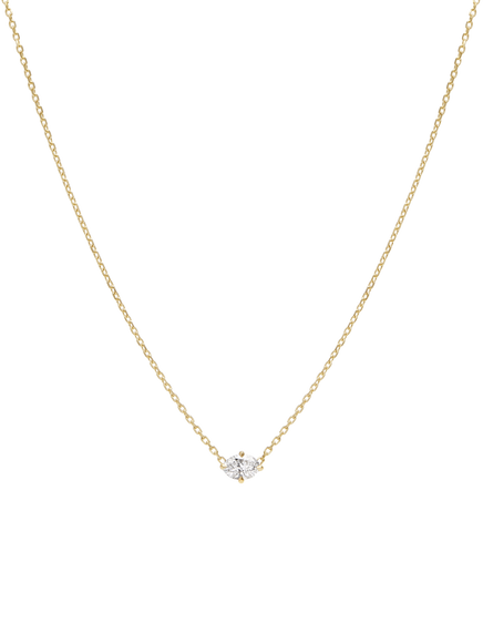 Oval Diamond Necklace