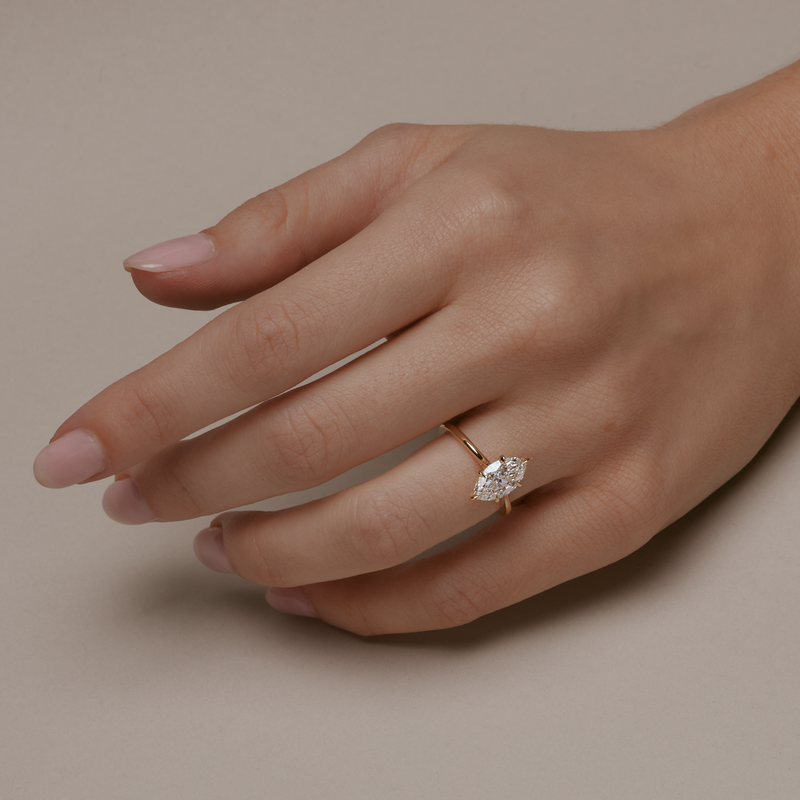 1.53ct Marquise Classic Solitaire