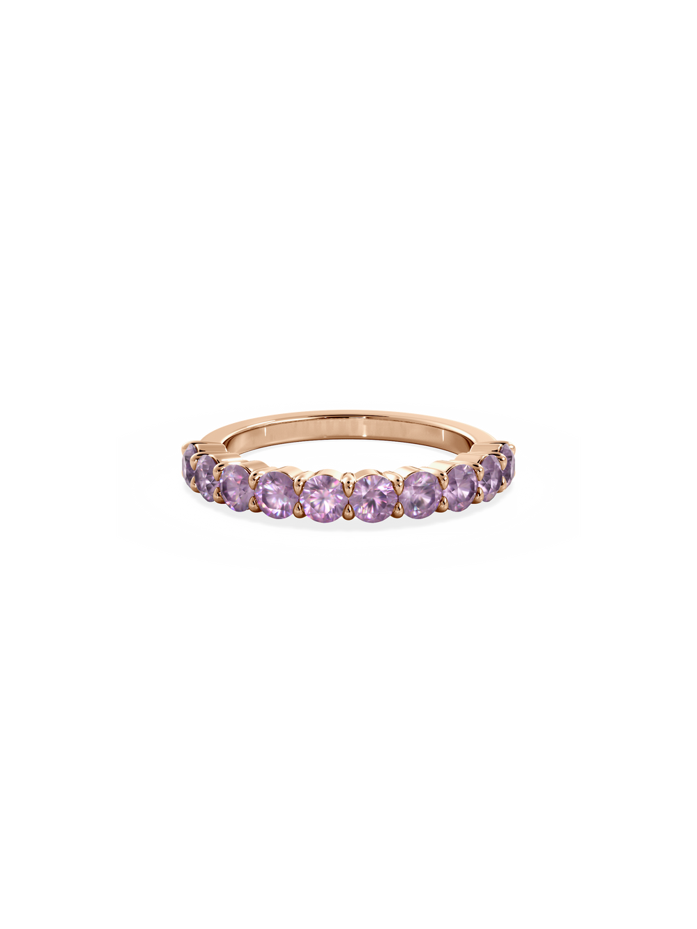 Sapphire Luna Ring - View 