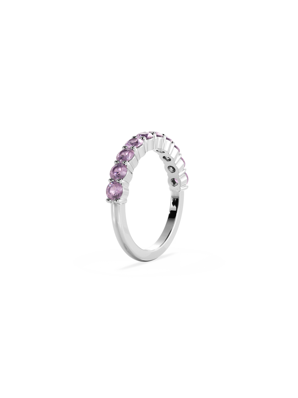 Sapphire Luna Ring - View 