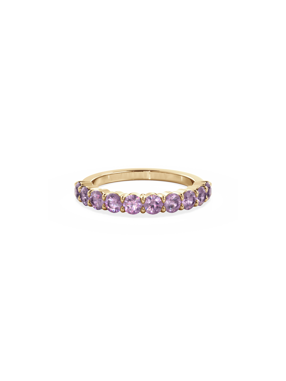Sapphire Luna Ring - View 