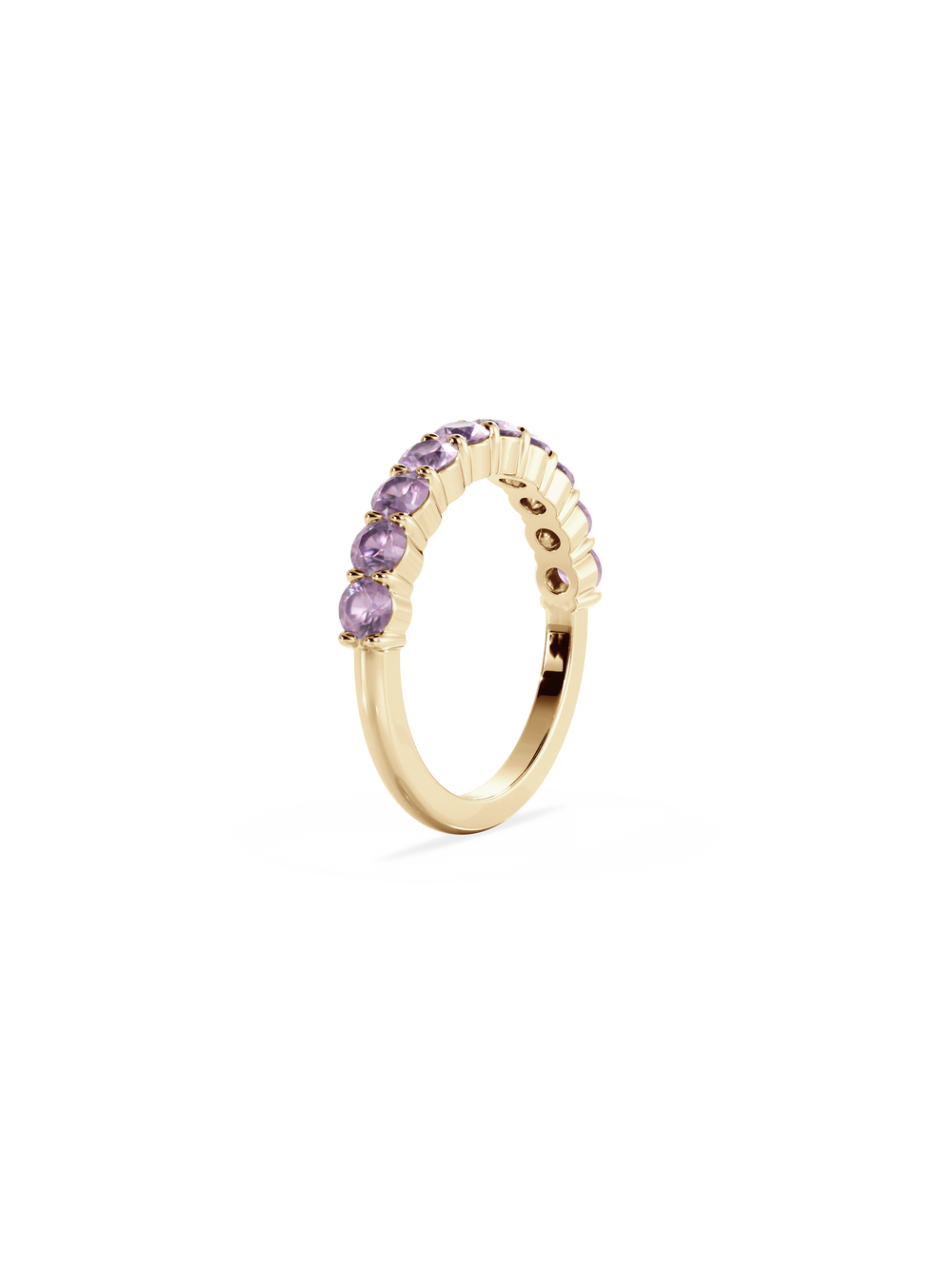 Sapphire Luna Ring - View 