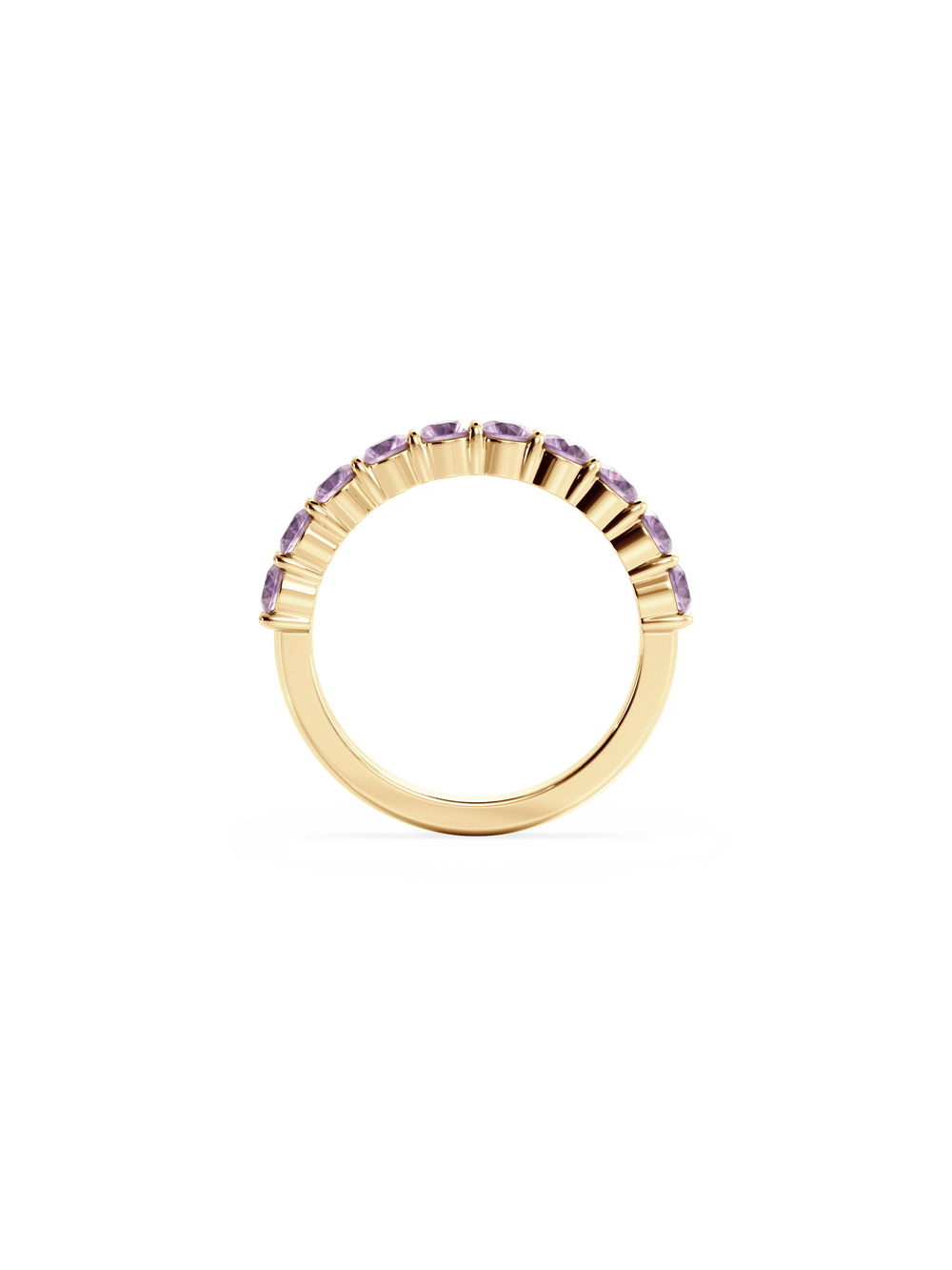 Sapphire Luna Ring - View 