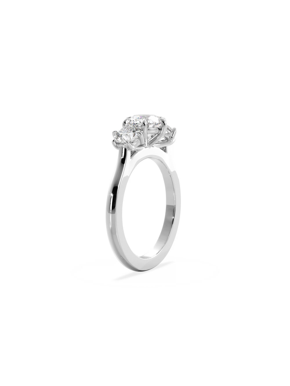 Round Trilogy Ring
