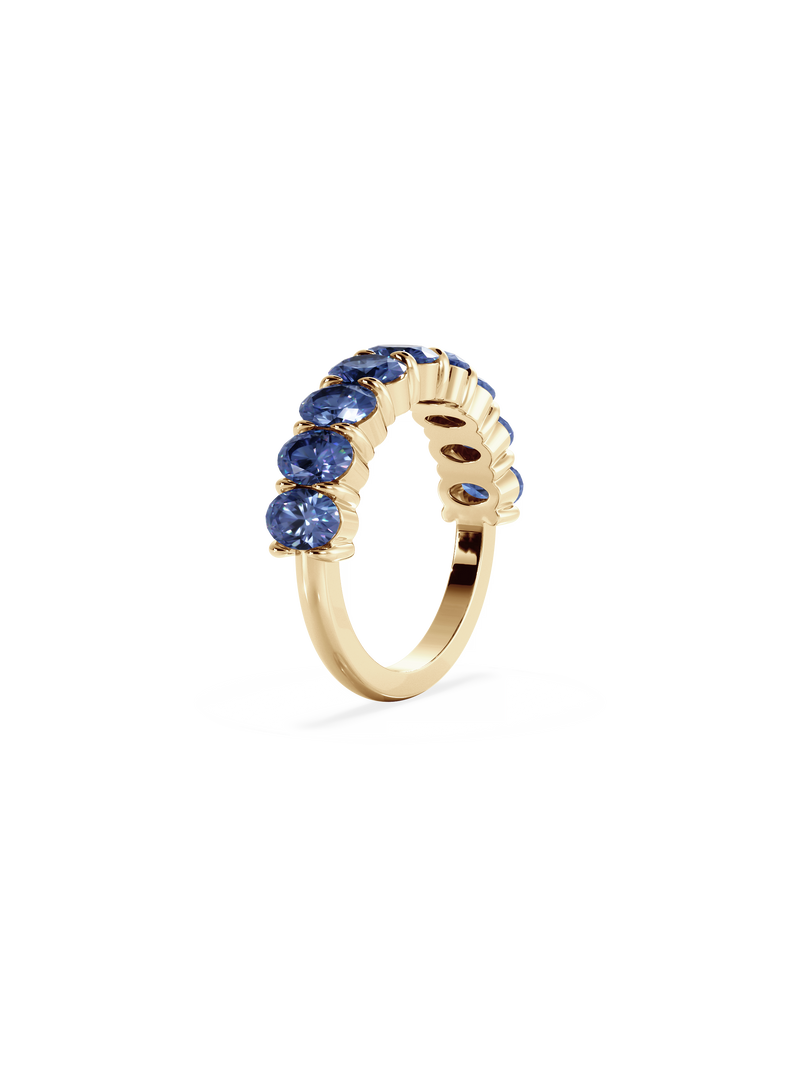 Sapphire Cleo Ring