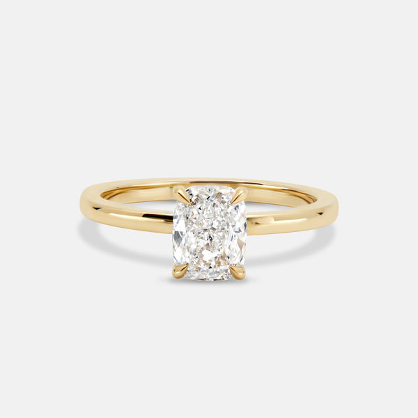 1.14ct Elongated Cushion Ceremonial Solitaire