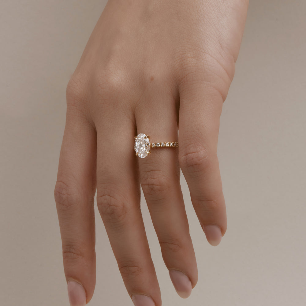 Optional Upgrade: Pavé Band - View 