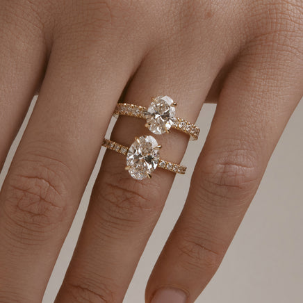 Optional Upgrade: Pavé Band