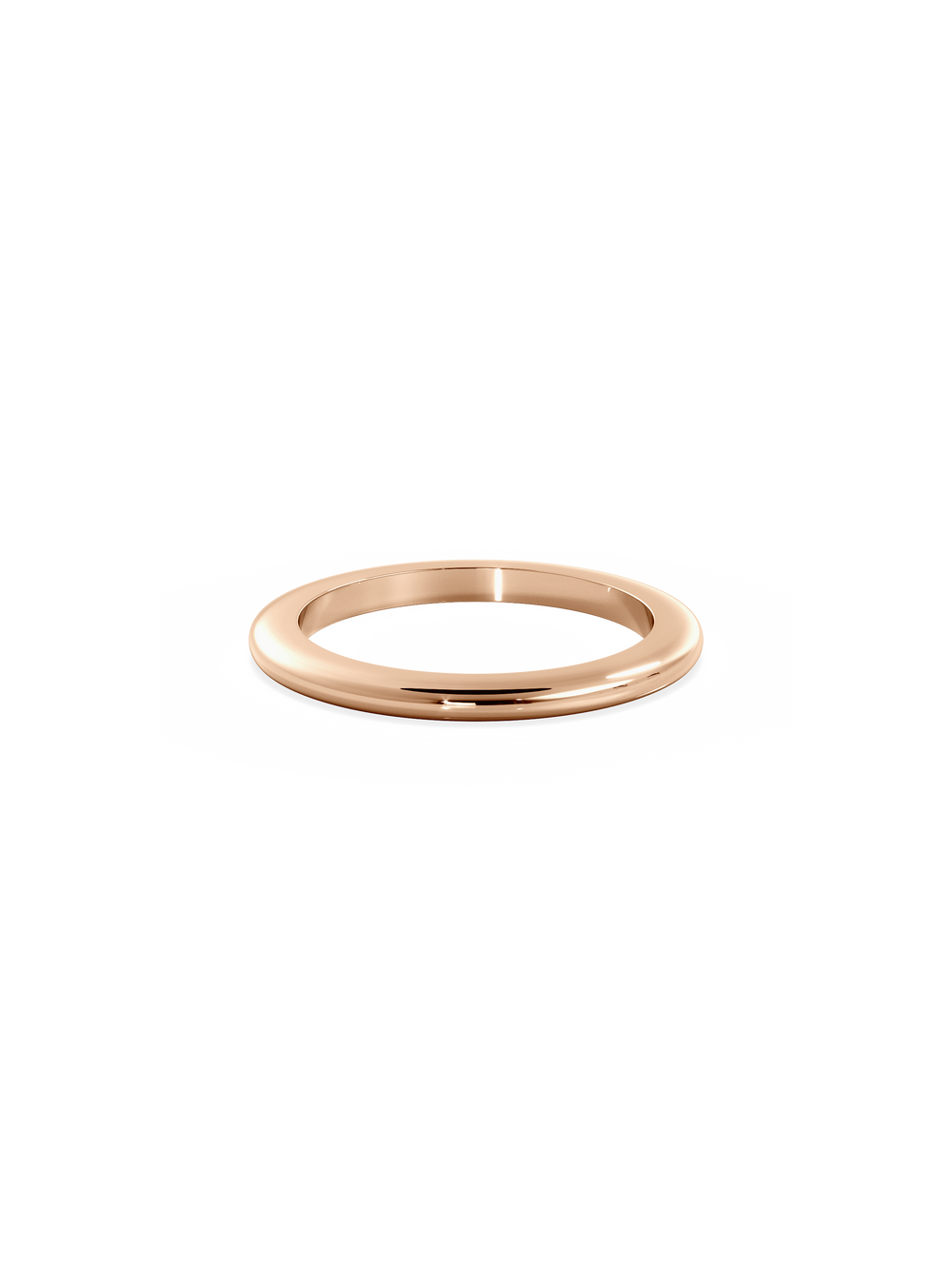 Signature Plain Ring - View 