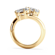 Radiant Jean Toi et Moi Ring