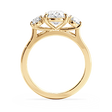 1.50ct Oval Trilogy Ring