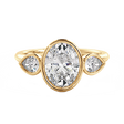 Elongated Cushion Bezel Amira