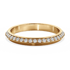 Diamond Knife Edge Ring