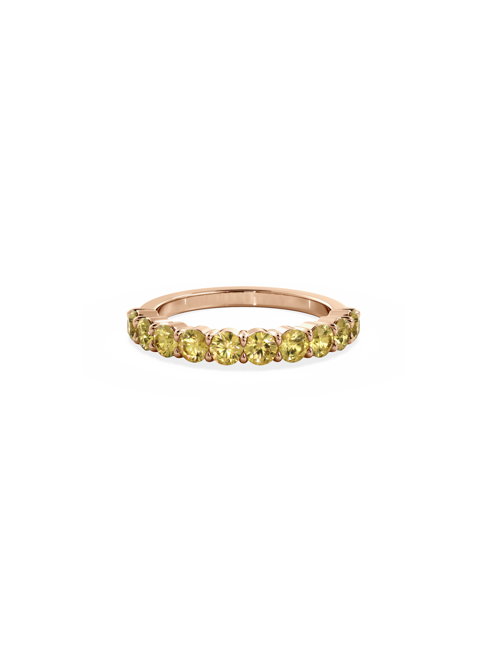 Sapphire Luna Ring - View 