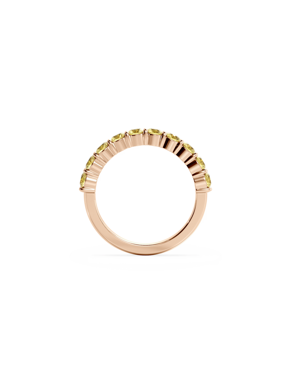 Sapphire Luna Ring - View 