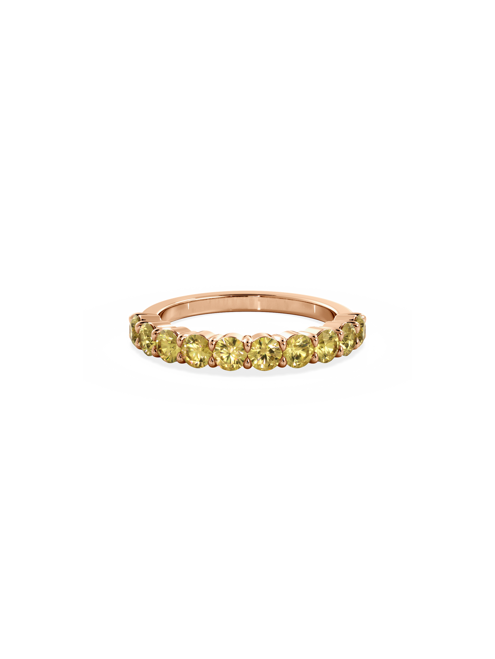 Sapphire Luna Ring - View 