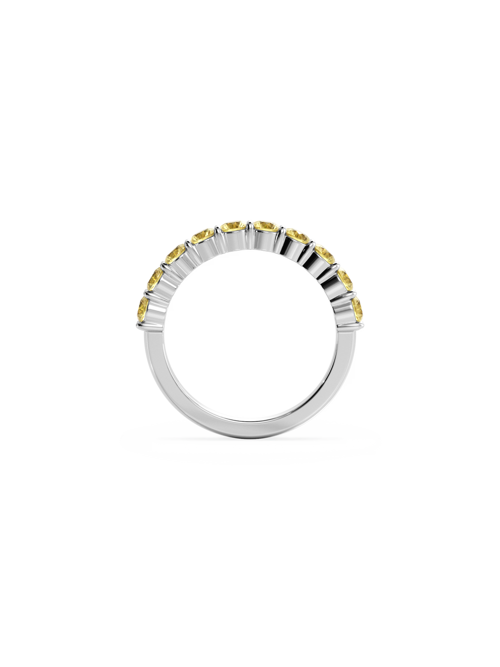 Sapphire Luna Ring - View 