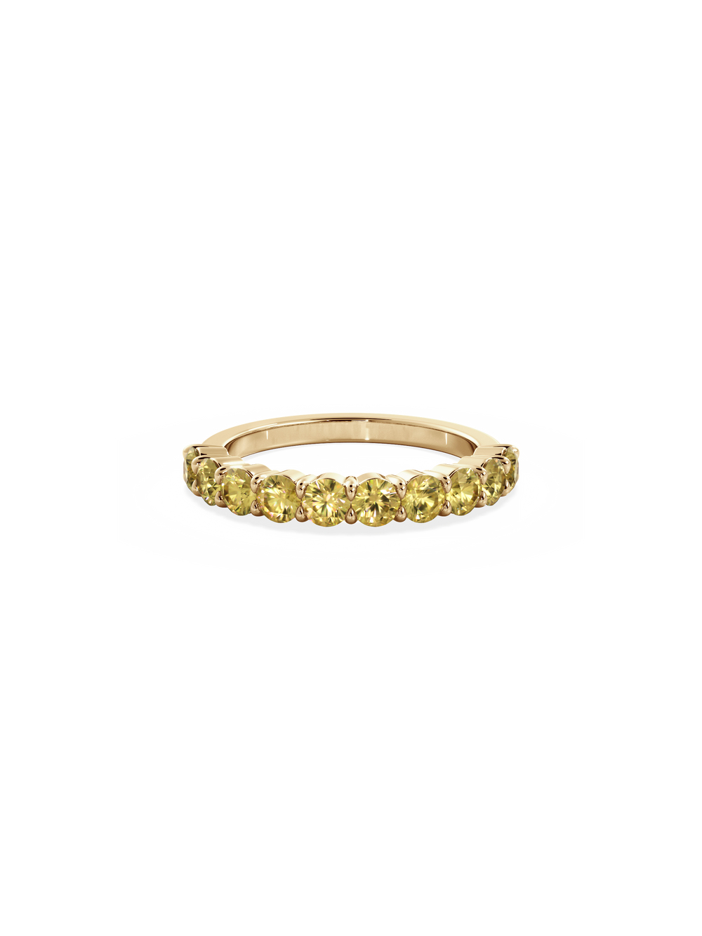 Sapphire Luna Ring - View 