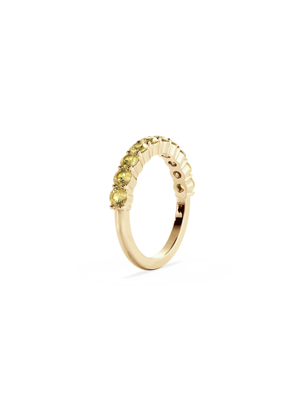 Sapphire Luna Ring - View 