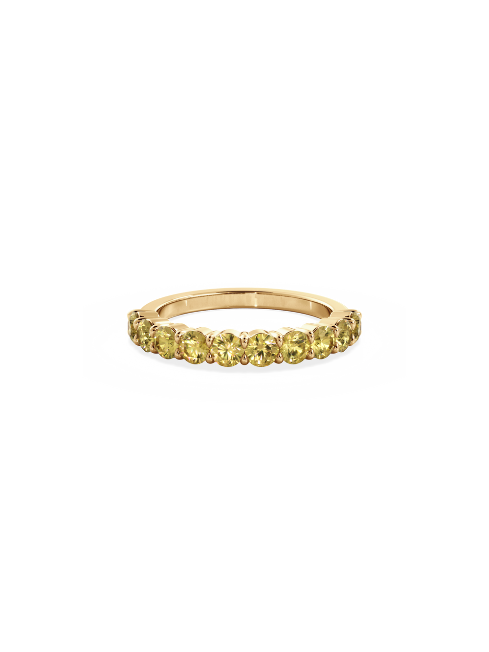 Sapphire Luna Ring - View 
