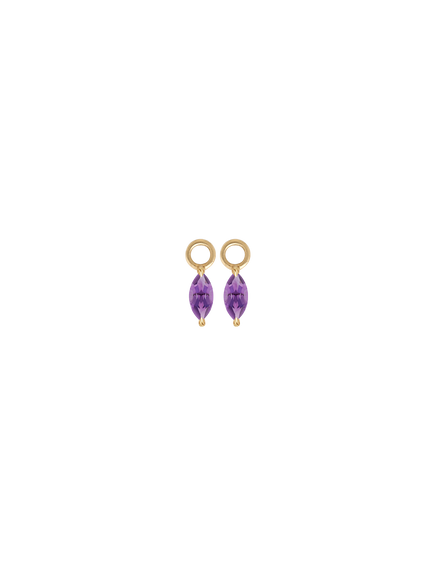 Birthstone Marquise Charms