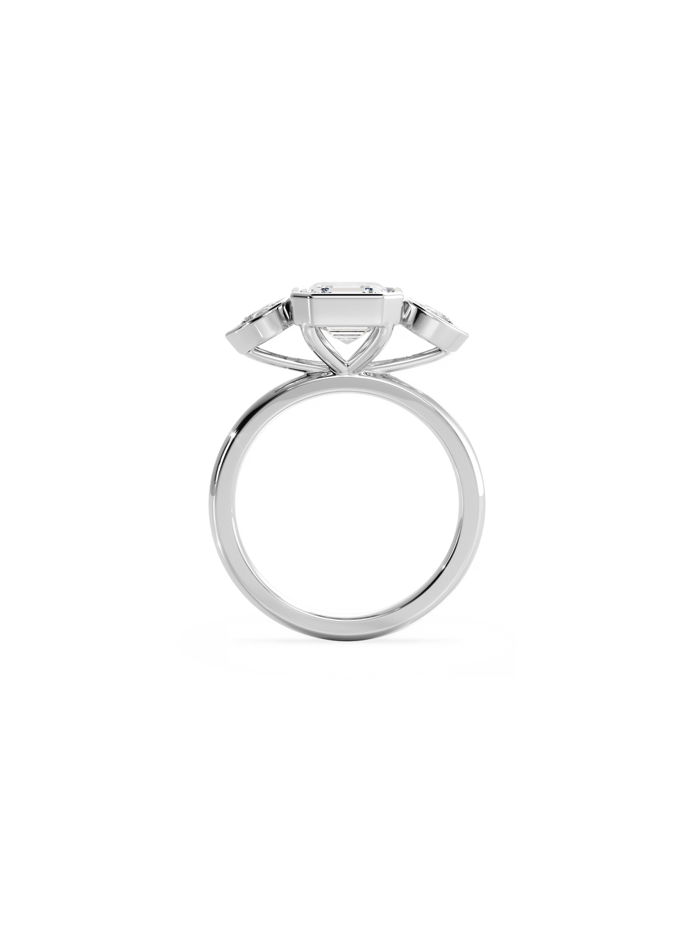 Asscher Bezel Amira - View 