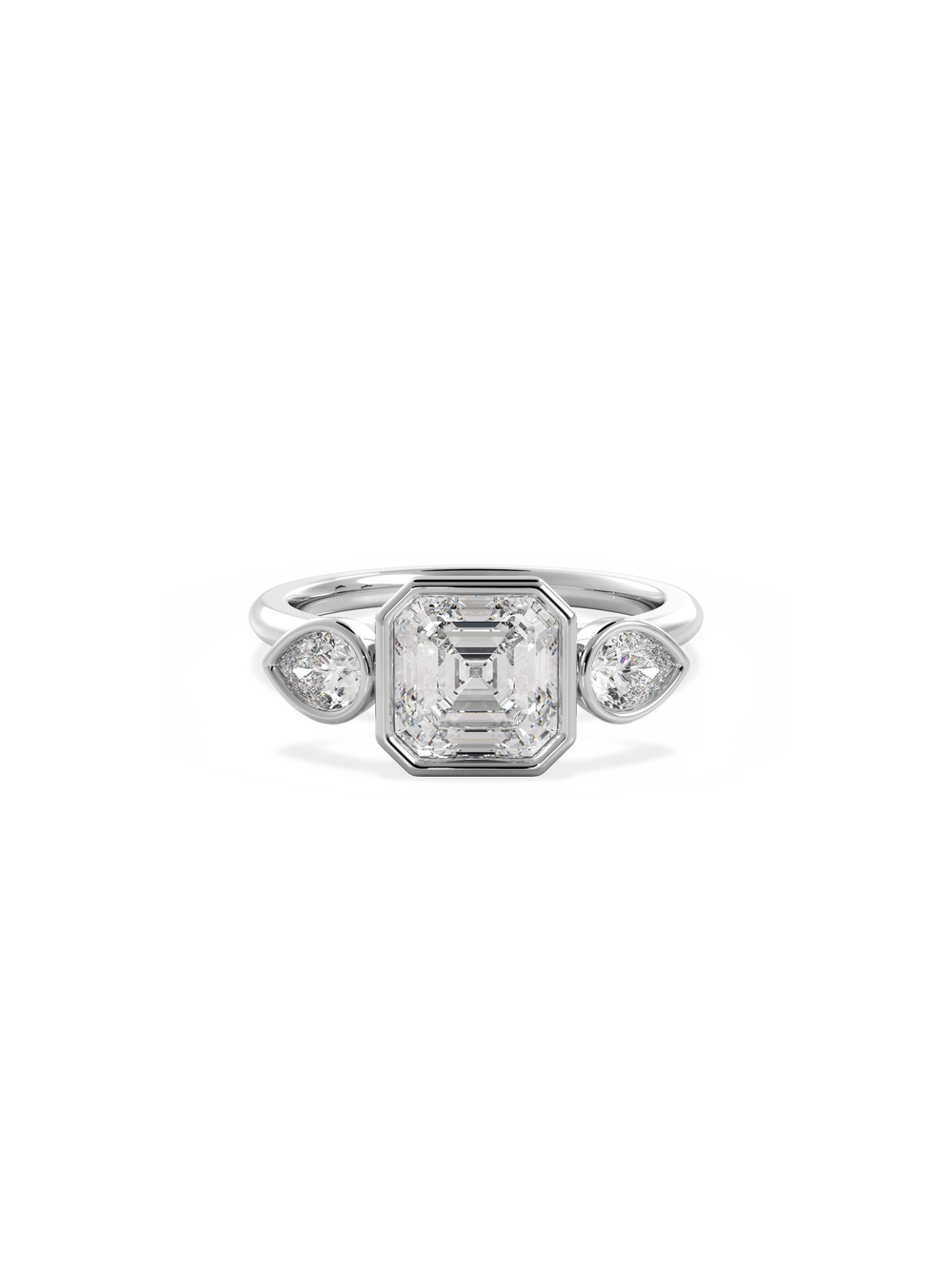 Asscher Bezel Amira - View 