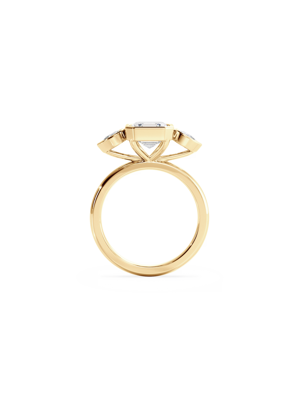 Asscher Bezel Amira - View 