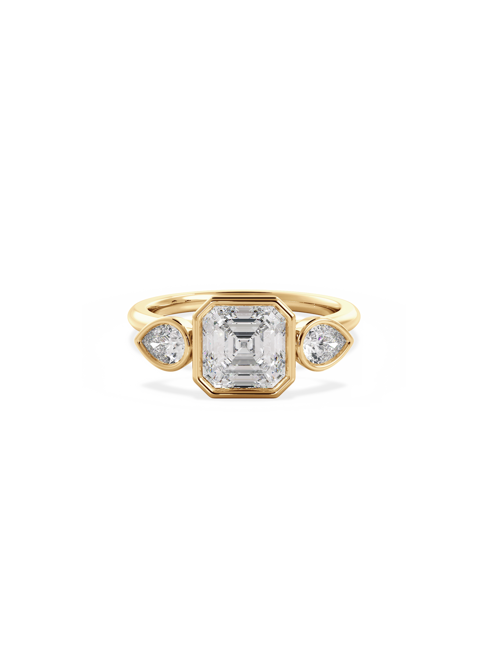 Asscher Bezel Amira - View 