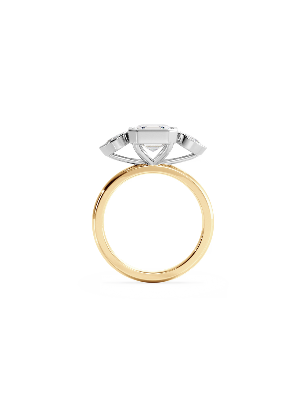 Asscher Bezel Amira - View 