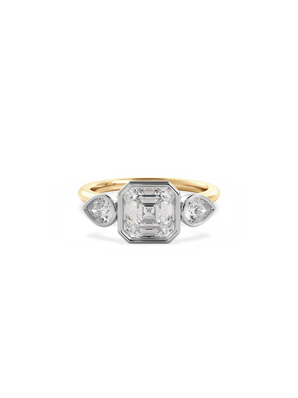 Asscher Bezel Amira - View 