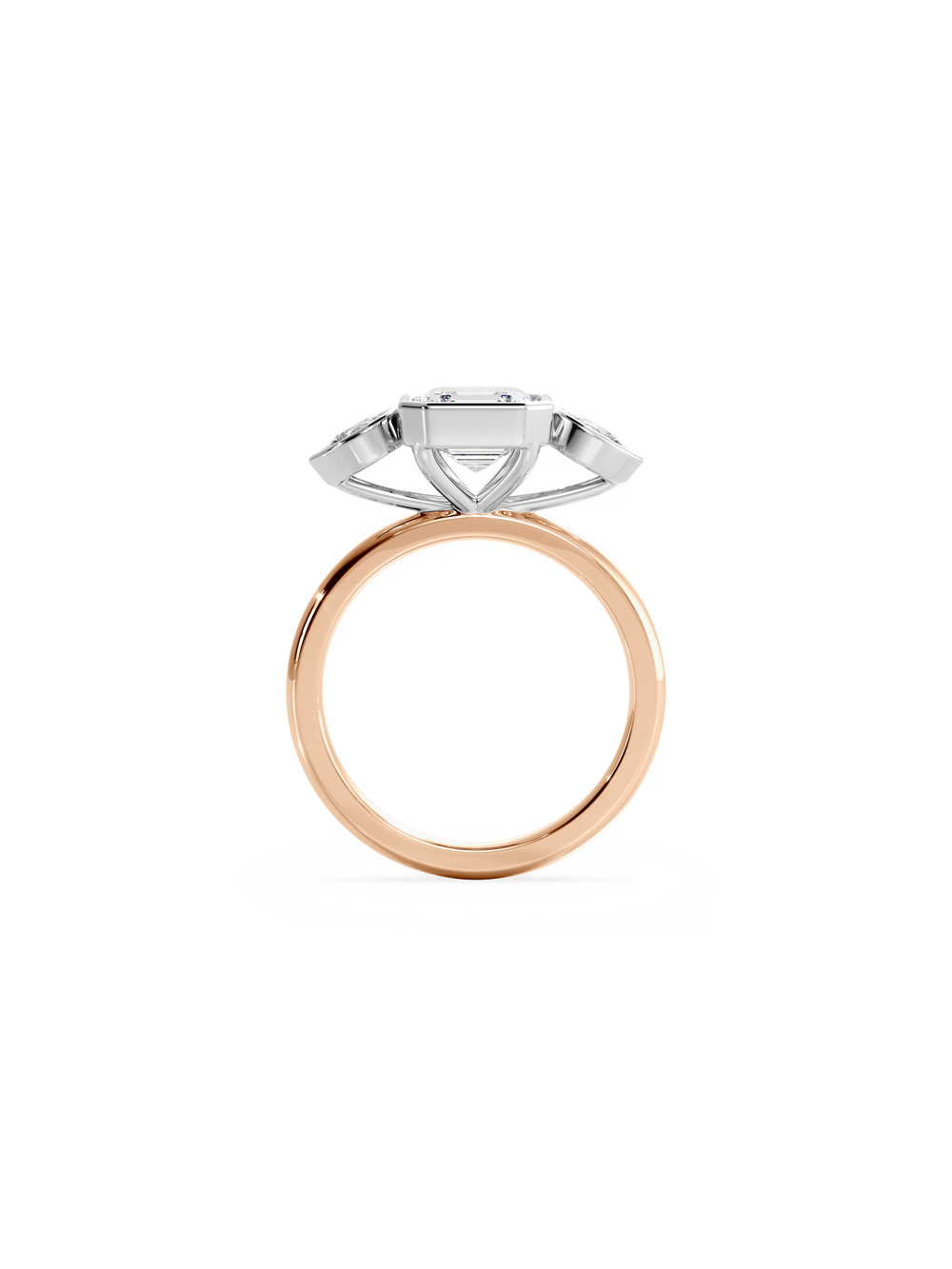 Asscher Bezel Amira - View 