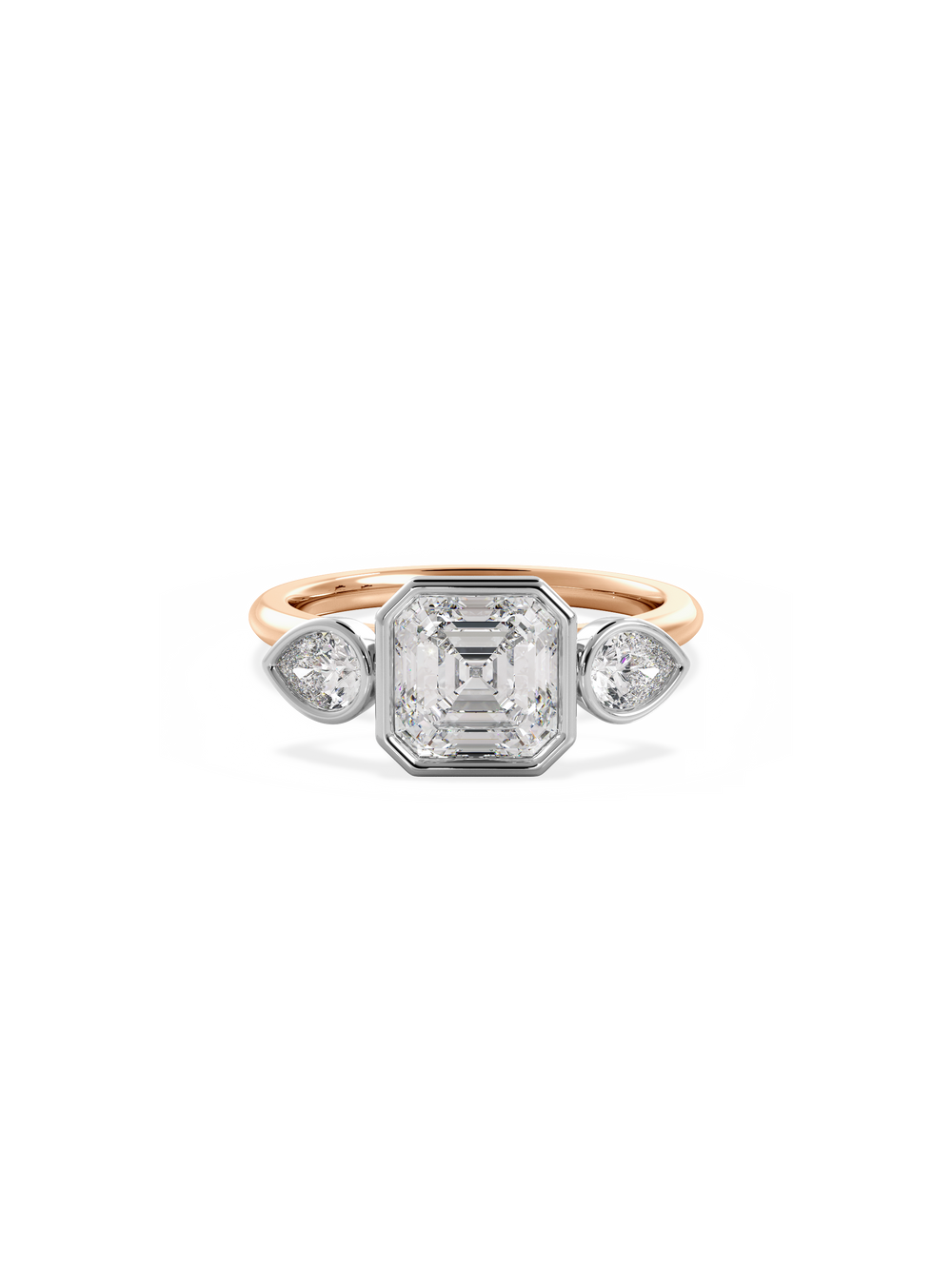 Asscher Bezel Amira - View 